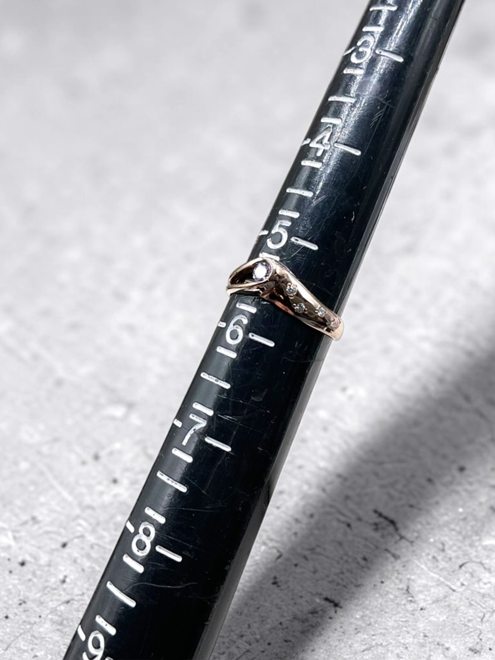 🌺Vintage Ukrainian Rose Gold/925 Ring - Picture 10 of 11